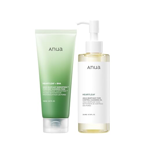 ANUA Double Cleansing Duo for Facial Cleansing