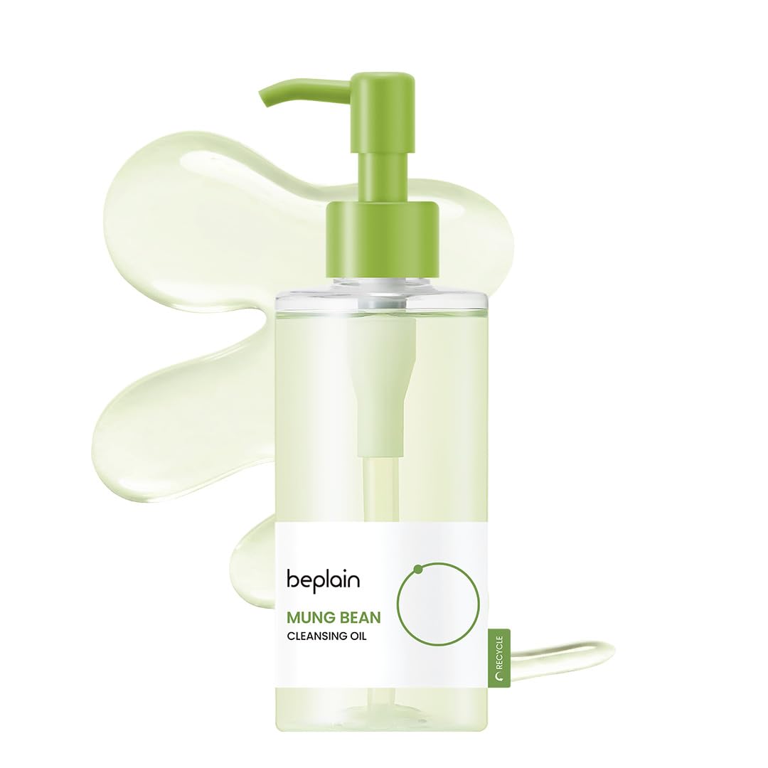 beplain Mung Bean Cleansing Oil Makeup Remover, Sensitive Skin, 6.76 fl oz