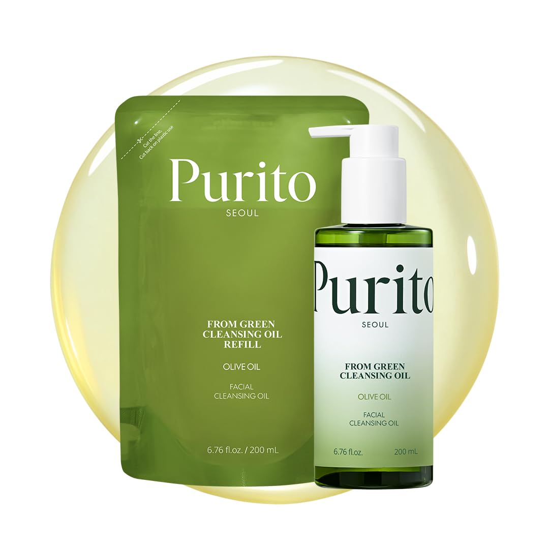 PURITO From Green Cleansing Oil for Sensitive Skin, 6.76 fl.oz