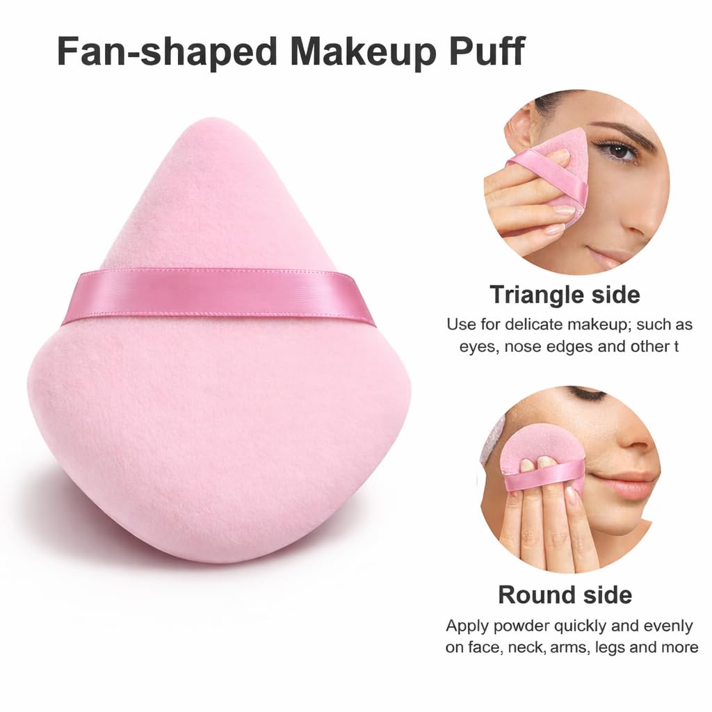 OO-MY Ultra Soft Makeup Sponge Set – 7 Latex-Free Beauty Blenders for Flawless Foundation, Concealer & Powder Application (Dry & Wet Use)