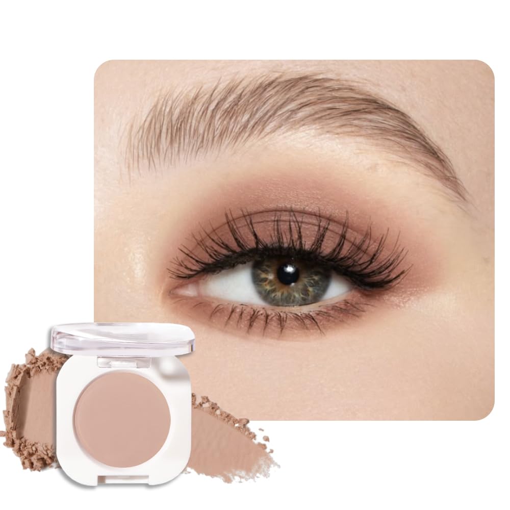 Champagne Shimmer Cream Eyeshadow, Light Gold Sheer Metallic Glow Glitter Eye Shadow for Mature Skin, Lightweight Blendable, Subtle Shimmer, Crease-Proof, Vegan & Cruelty-Free Sombras para Ojos