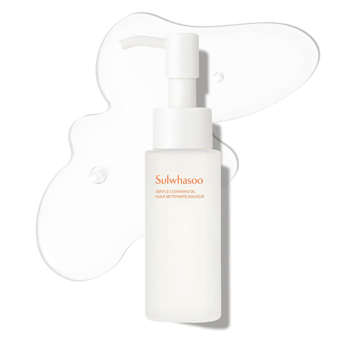 Sulwhasoo Gentle Cleansing Oil | Korean Oil Cleanser & Makeup Remover | Dissolves Waterproof Makeup & SPF | Hydrating Double Cleanse Face Wash for Dry & Sensitive Skin
