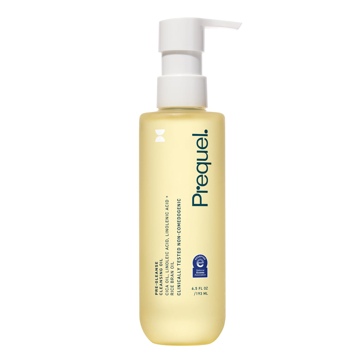 Prequel Skin Pre-Gleanse Oil Cleanser for Face. Double Cleansing Oil Skincare for Women with Cica and more. Non-Comedogenic Makeup Remover. Unscented Gentle Formula For All Skin Types. 13.5oz