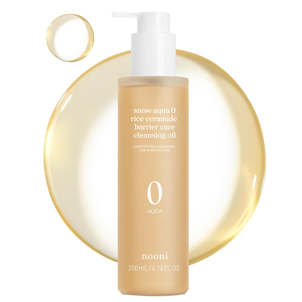 NOONI Snow Aqua 0 LHA Toning Cleansing Oil - Makeup Blackhead Remover