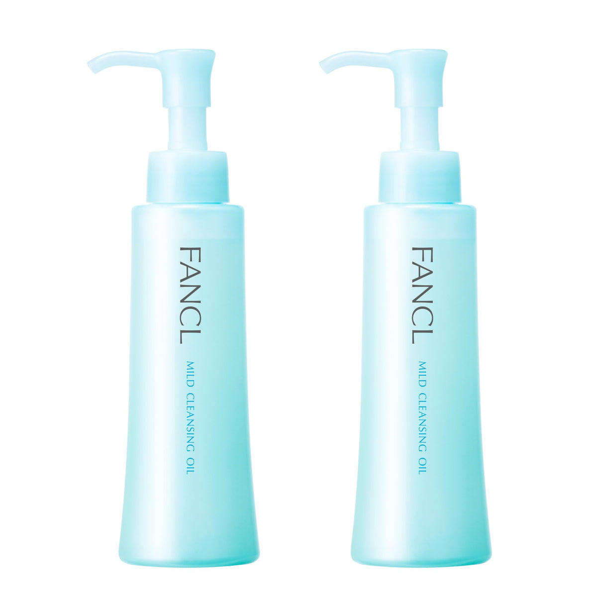 FANCL Mild Cleansing Oil, Japanese Facial Cleansing Oil, Makeup Remover, Oil Cleanser, 100% Preservative Free, Clean Skincare for Sensitive Skin (1, Blue)
