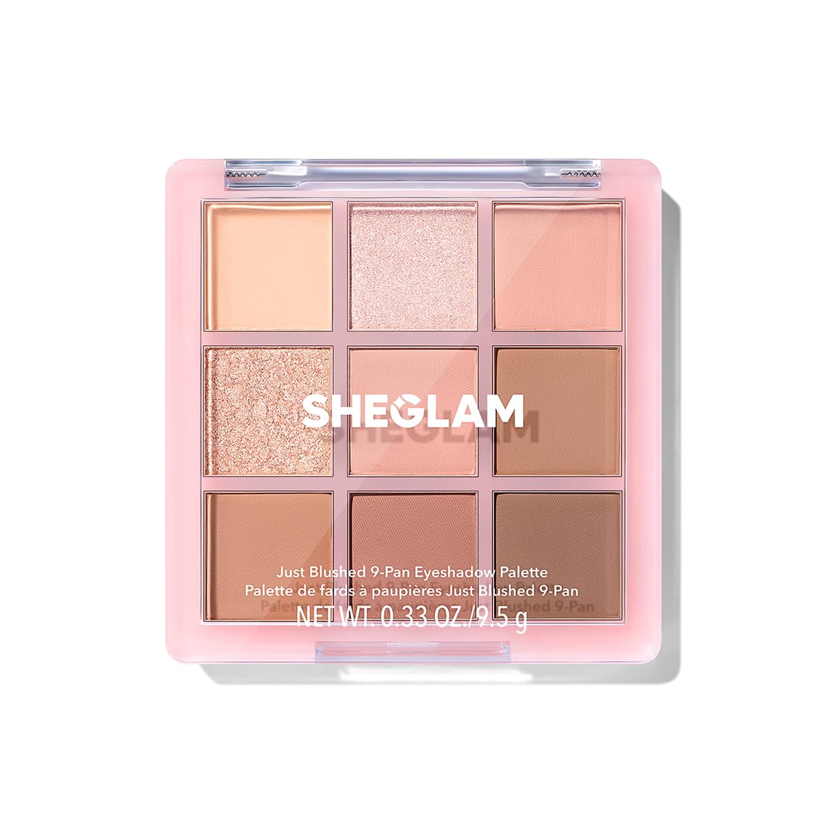 SHEGLAM Eyeshadow Palette 9-Color Ultra-pigmented Shimmer & Matte Shades, Vegan & Cruelty-free-Coffee Shop