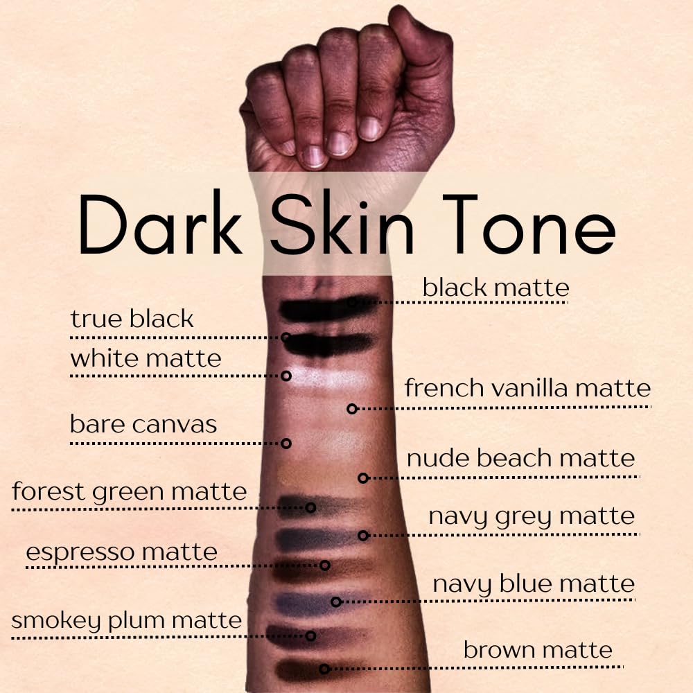 Pure Ziva Smokey Plum Dark Purple Violet Brown Matte Opaque Pressed Powder Single Eyeshadow; Talc, Paraben & Cruelty Free