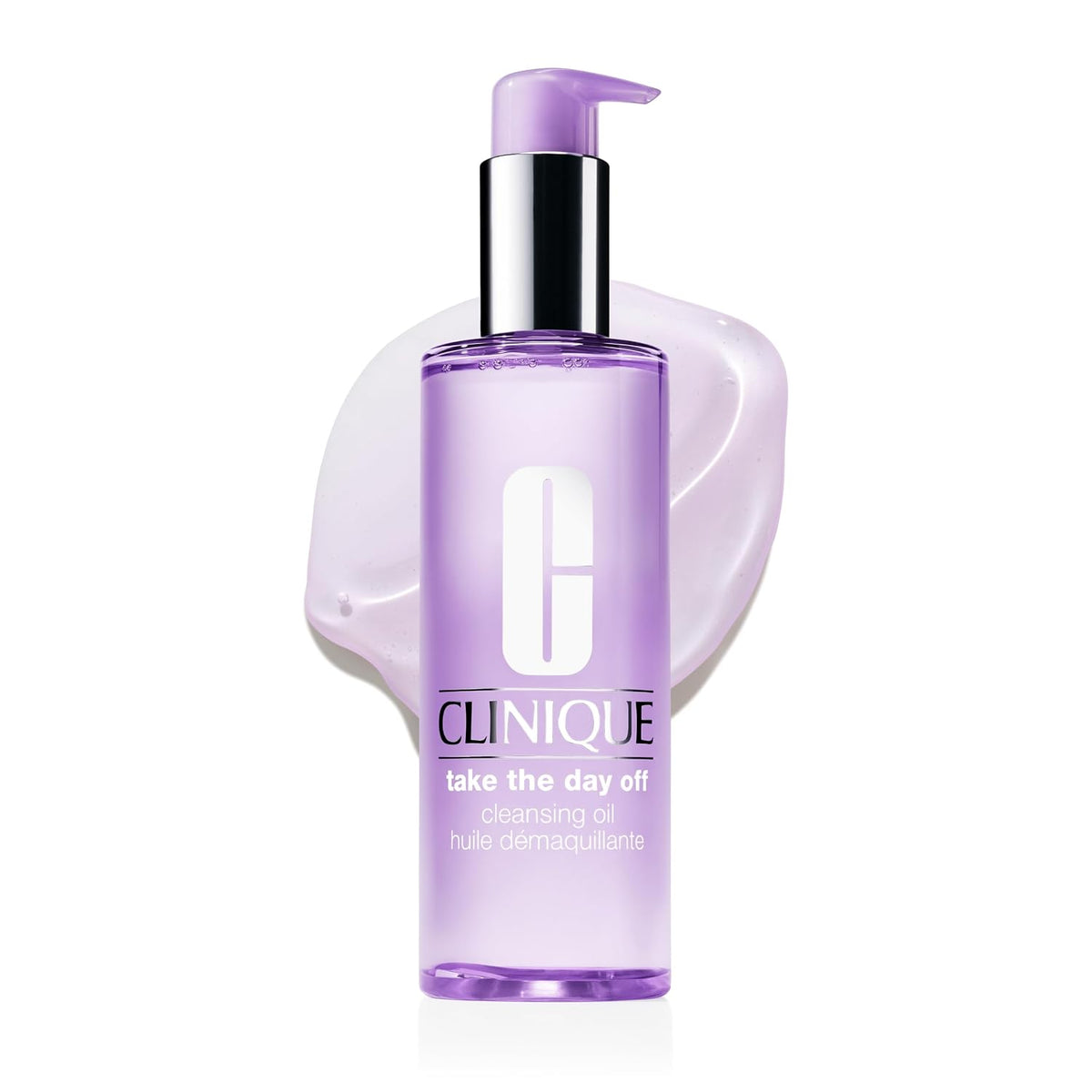 Clinique Take The Day Off Cleansing Oil Makeup Remover | Dissolves Makeup + Sunscreen | For All Skin Types, 6.7 Fl Oz
