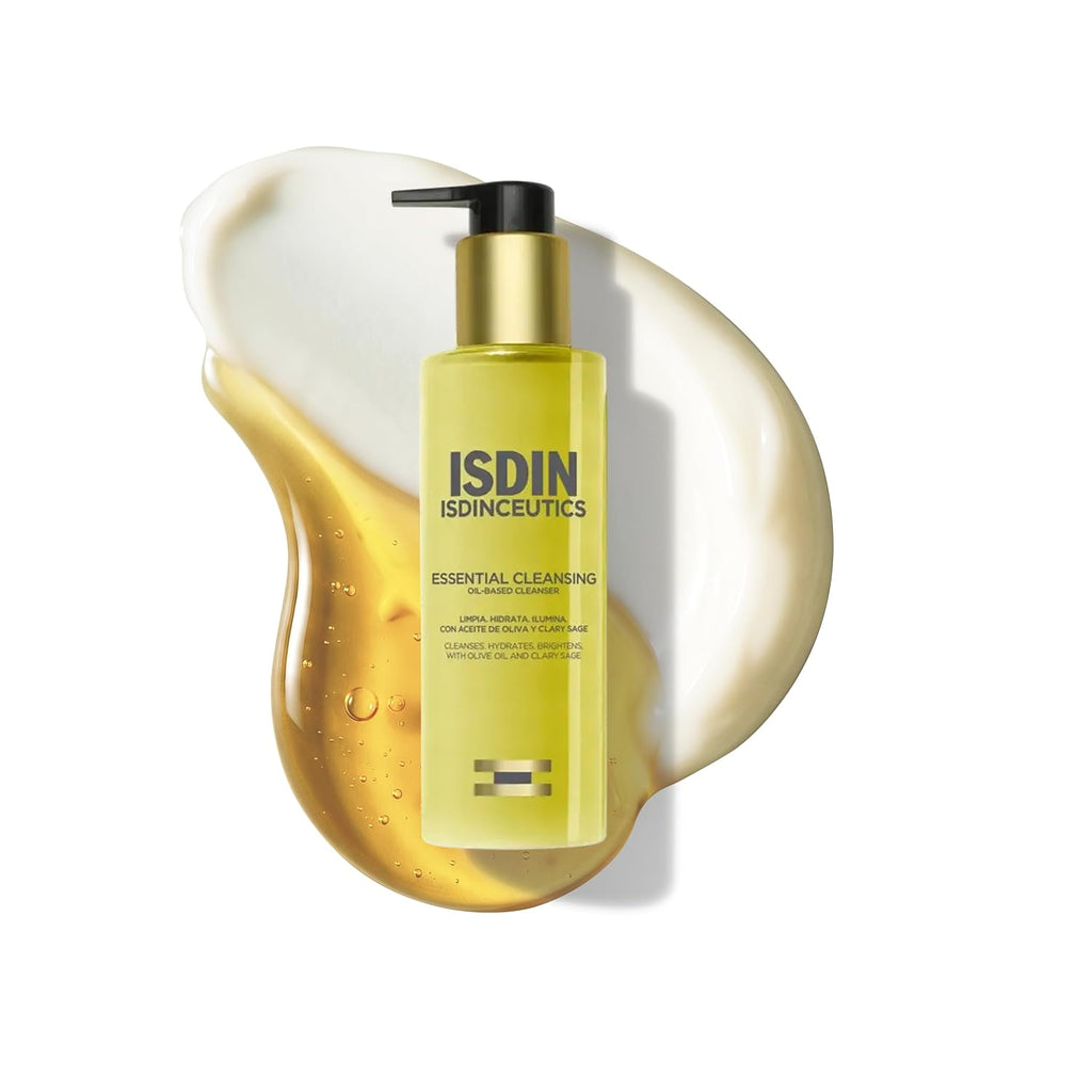 ISDIN Isdinceutics Essential Cleansing Oil-Based Facial Cleanser, 6.7 fl oz