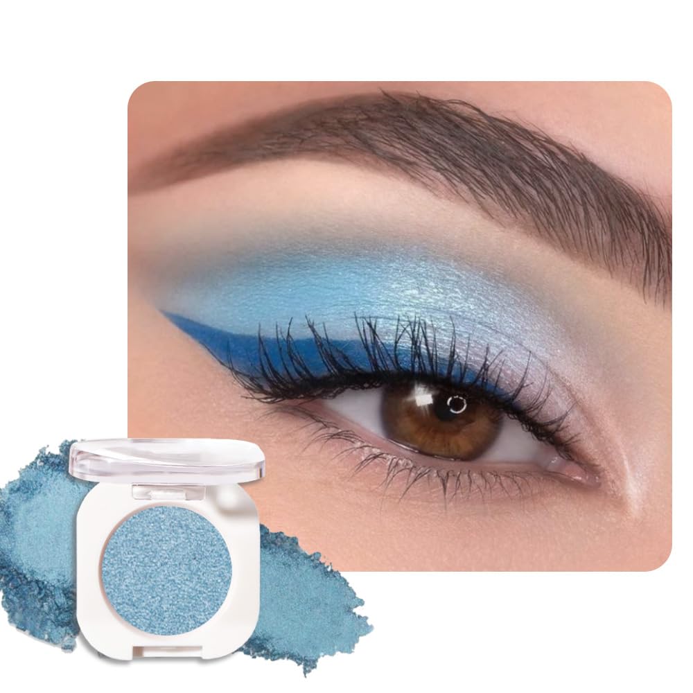 Champagne Shimmer Cream Eyeshadow, Light Gold Sheer Metallic Glow Glitter Eye Shadow for Mature Skin, Lightweight Blendable, Subtle Shimmer, Crease-Proof, Vegan & Cruelty-Free Sombras para Ojos