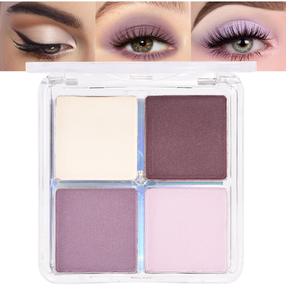 evpct 9 Colors Brown Nude Gold Black Smokey Glitter Eyeshadow Palette
