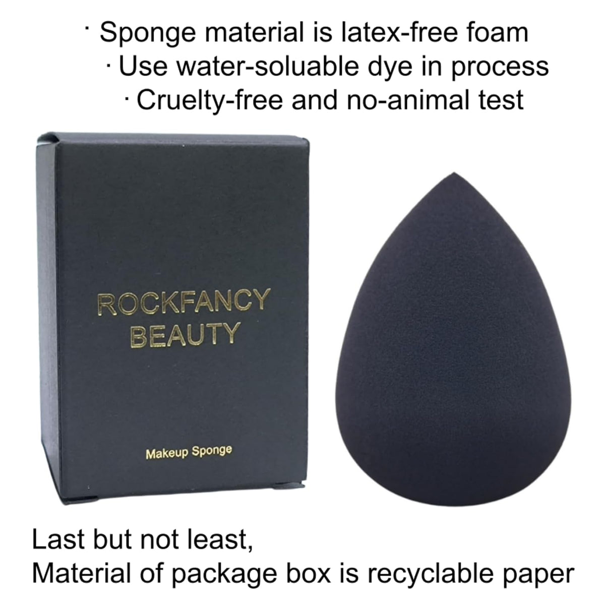 Soft Makeup Sponge For Foundation,Latex Free Makeup Blender Sponge For Concealer,Wet/Dry Dual-Use Beauty Puff Blender For Liquid Cream Powder Cosmetics, High-Density Cosmetic Puff With Low Absorption