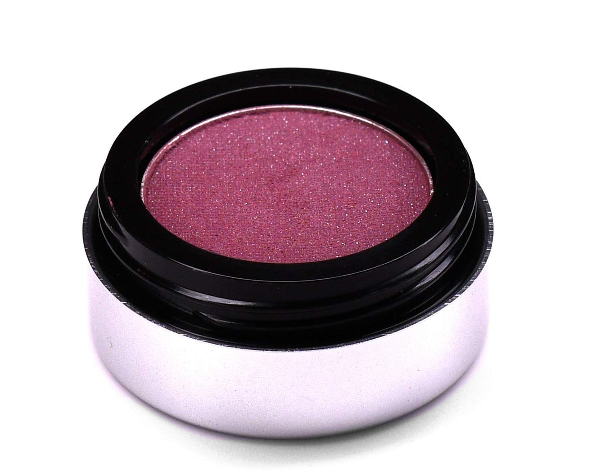 Pure Ziva Smokey Plum Dark Purple Violet Brown Matte Opaque Pressed Powder Single Eyeshadow; Talc, Paraben & Cruelty Free