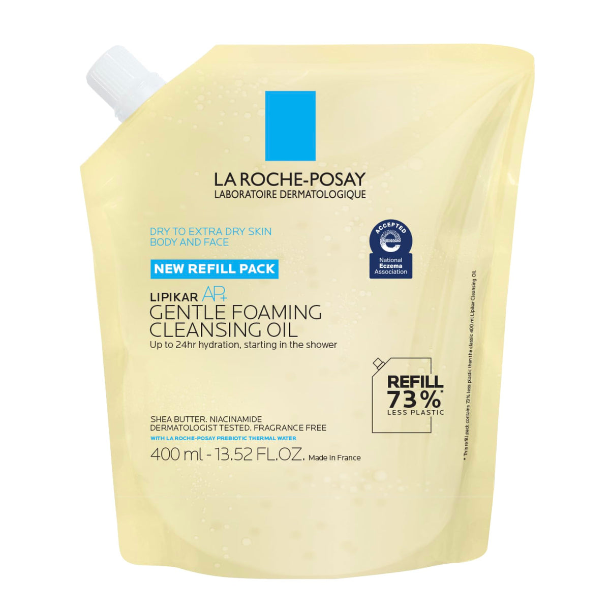La Roche-Posay Lipikar AP+ Gentle Foaming Cleansing Oil, with Shea Butter