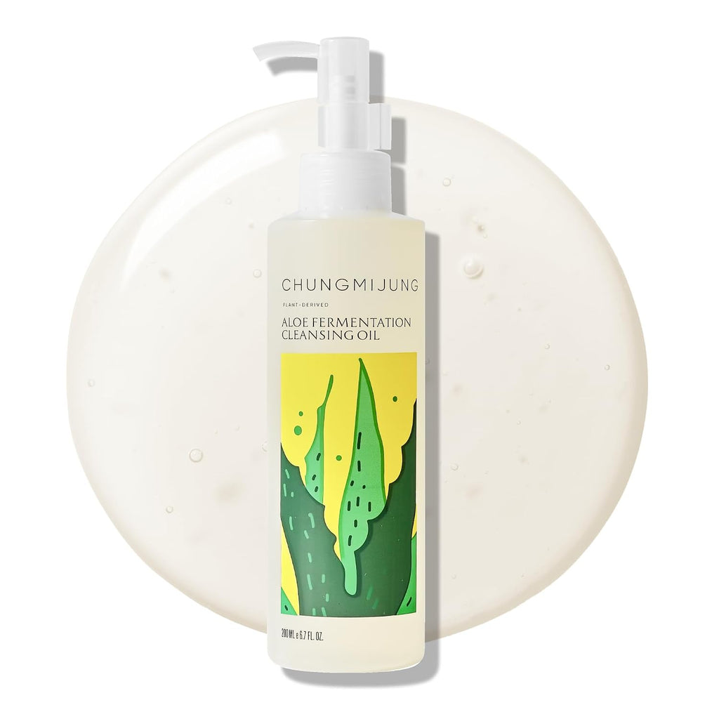 Aloe Fermentation Cleansing Oil, Hydrating and Gentle Cleanser, Makeup Blackhead Remover, Olea Europaea (Olive) Fruit Oil, All Skin Types, Korean Skin Care 6.7 fl.oz. / 200ml