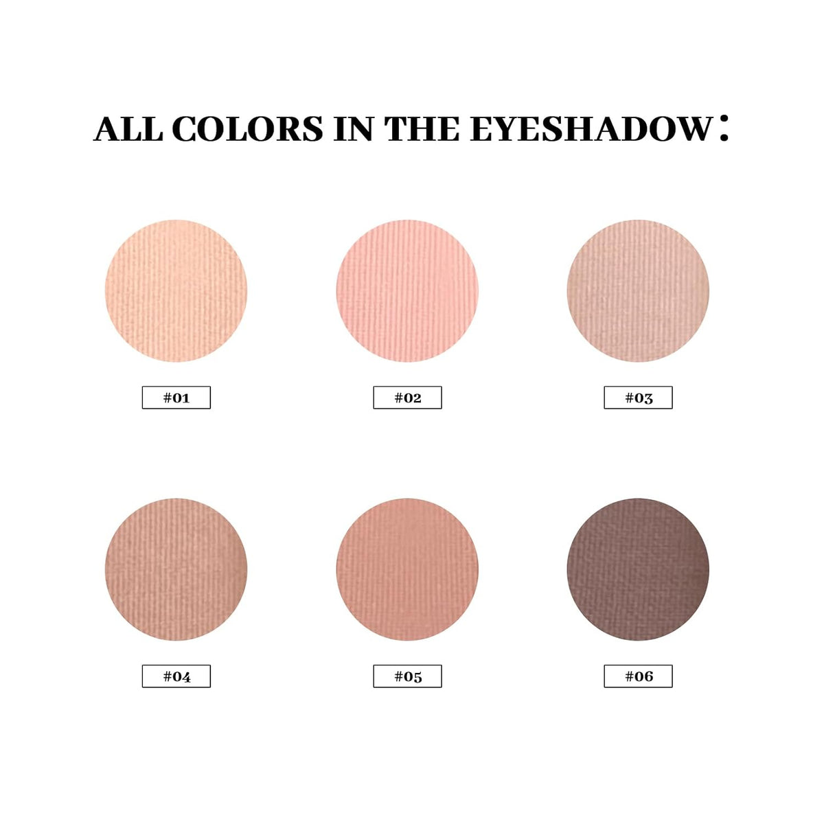 MYSTER ROSEY Nudes 2 Matte Eyeshadow Palette, Neutral Eye Shadow Palettes
