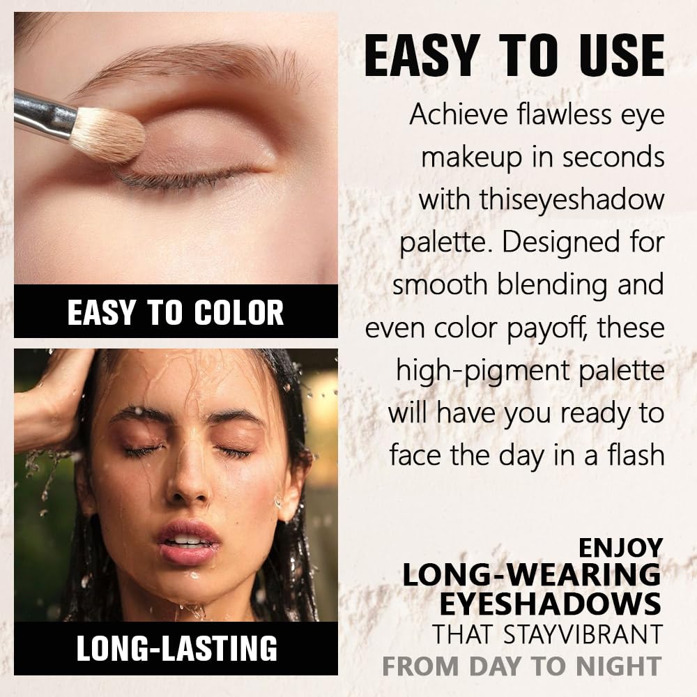 Champagne Shimmer Cream Eyeshadow, Light Gold Sheer Metallic Glow Glitter Eye Shadow for Mature Skin, Lightweight Blendable, Subtle Shimmer, Crease-Proof, Vegan & Cruelty-Free Sombras para Ojos