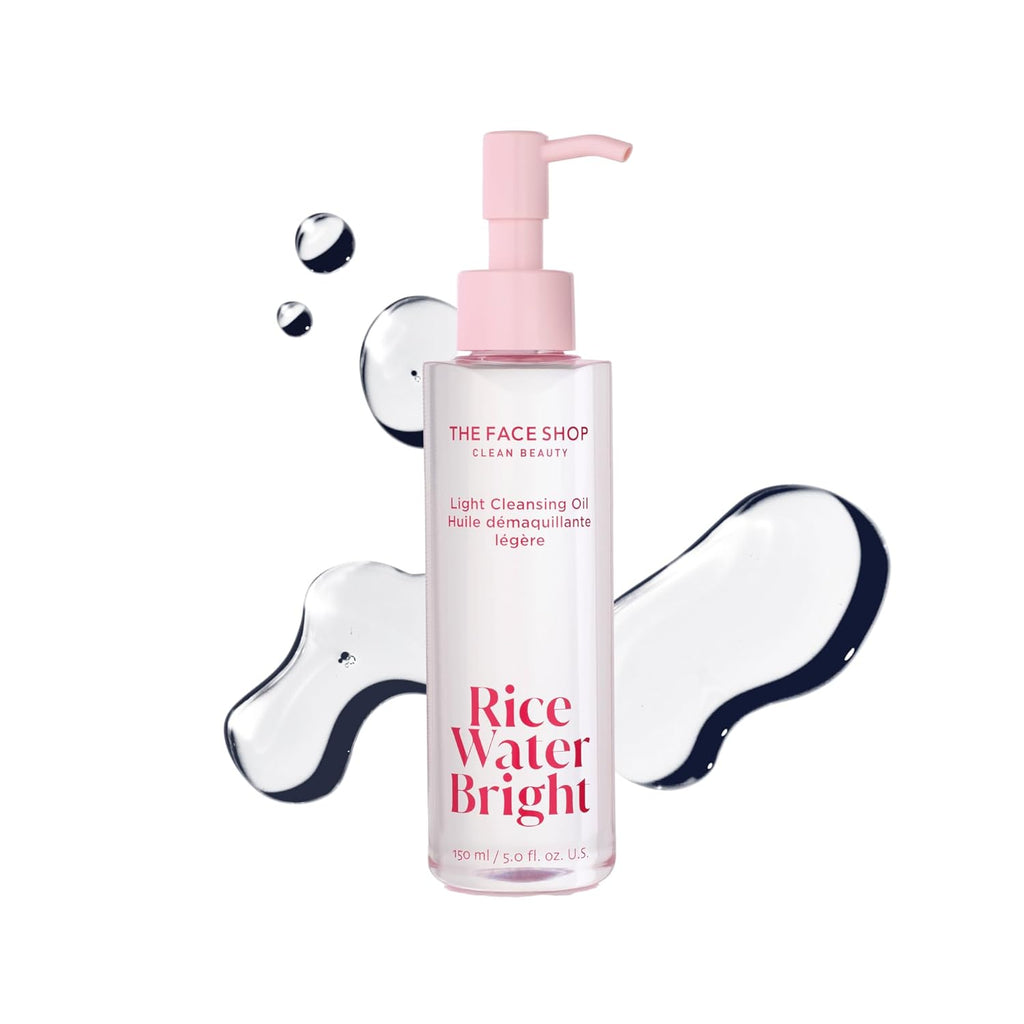 THE FACE SHOP Rice Water Bright Light Cleansing Oil, 5.0 fl. oz.