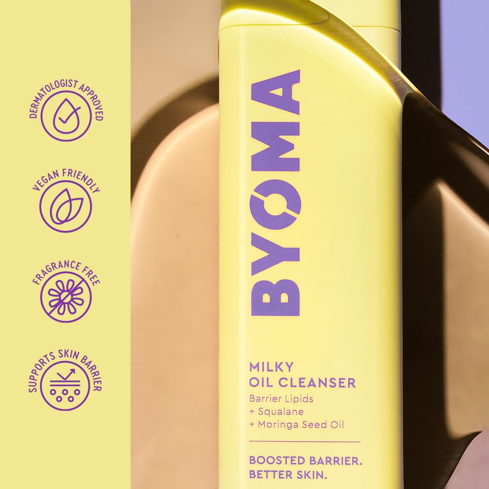 BYOMA Milky Oil Cleanser, Hydrating Barrier Repair Cleanser (100ml)