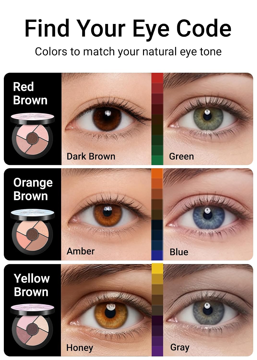 Artist Eye Palette Core | 5-Color Eyeshadow Palette (Veil Nude)