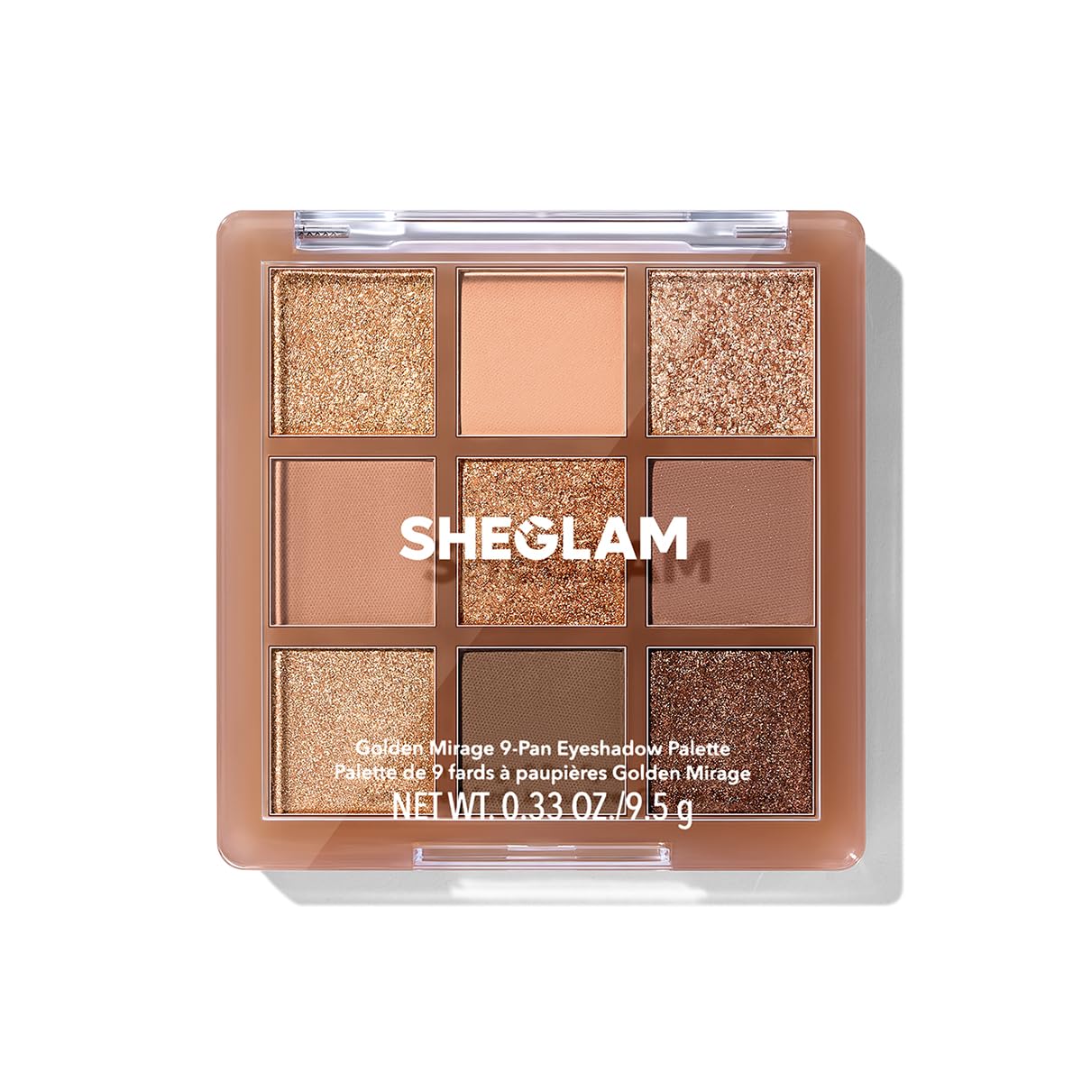 SHEGLAM Eyeshadow Palette 9-Color Ultra-pigmented Shimmer & Matte Shades, Vegan & Cruelty-free-Coffee Shop