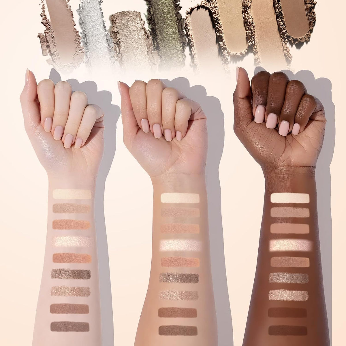 Océane Neutral Eyeshadow Palette 9 Colors