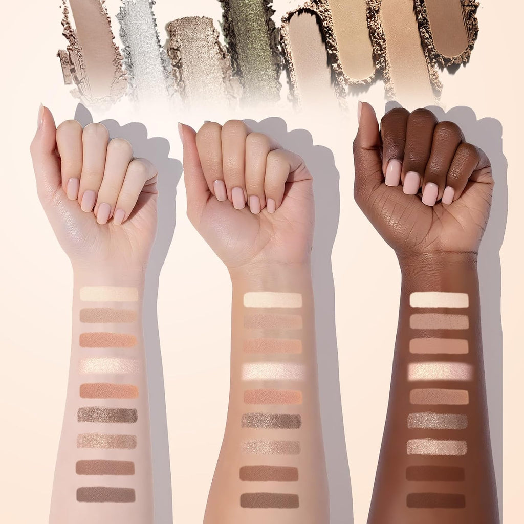 Océane Neutral Eyeshadow Palette 9 Colors