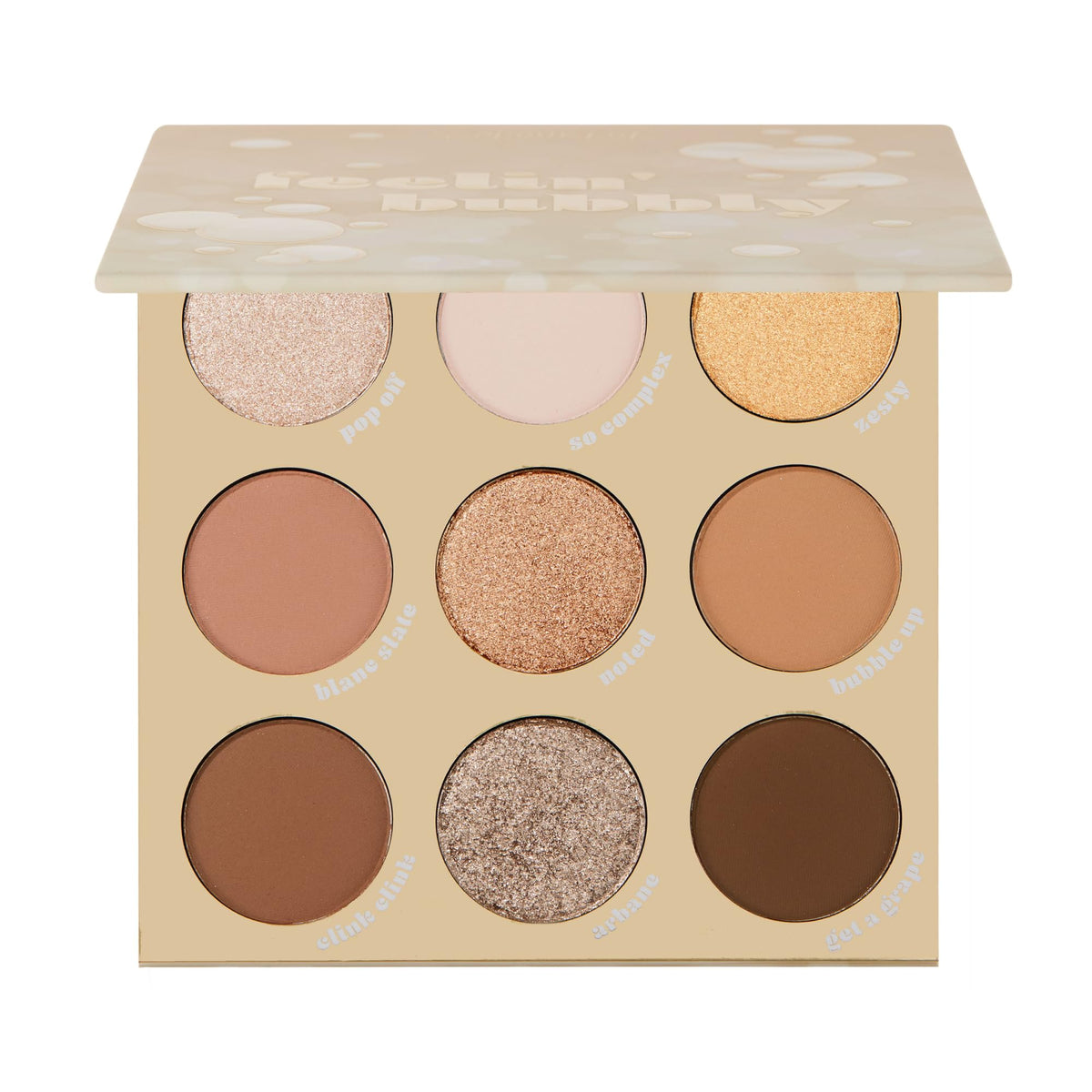 ColourPop Blue Moon Eyeshadow Palette - Monochromatic Blue Shadow Palette with Matte, Metallic and Duochrome Finishes - High-Pigment Eye Makeup with a Long-Wearing Formula (0.3 oz)