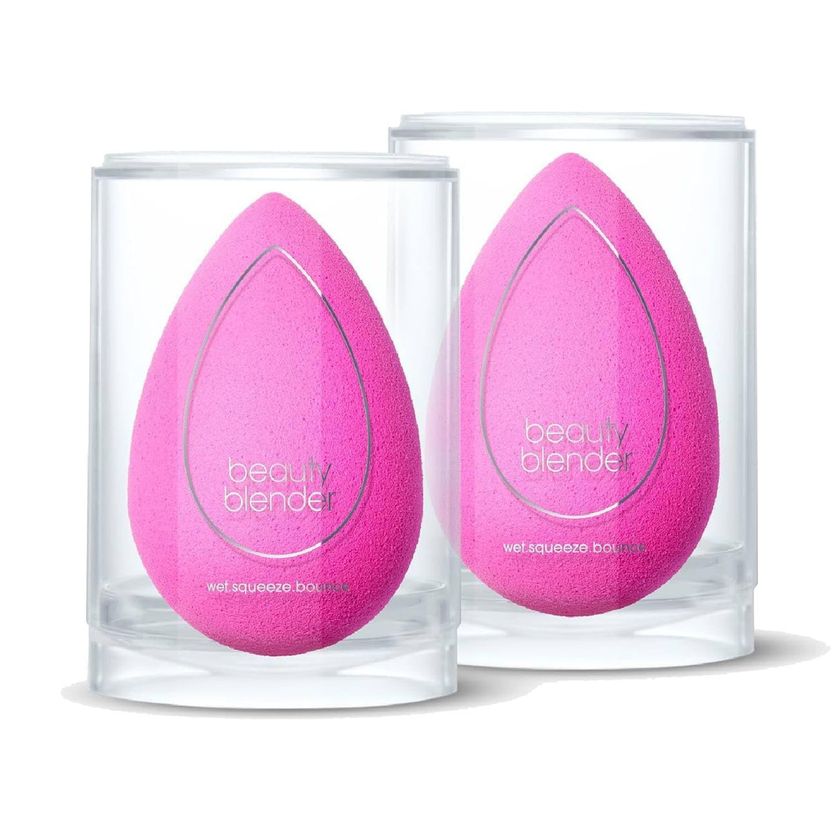 Beautyblender Original Pink Makeup Sponge | Super-Soft Blending Foam for Foundations, Powders and Creams | Reusable & Washable, Vegan & Cruelty-Free, Streak-Free Finish