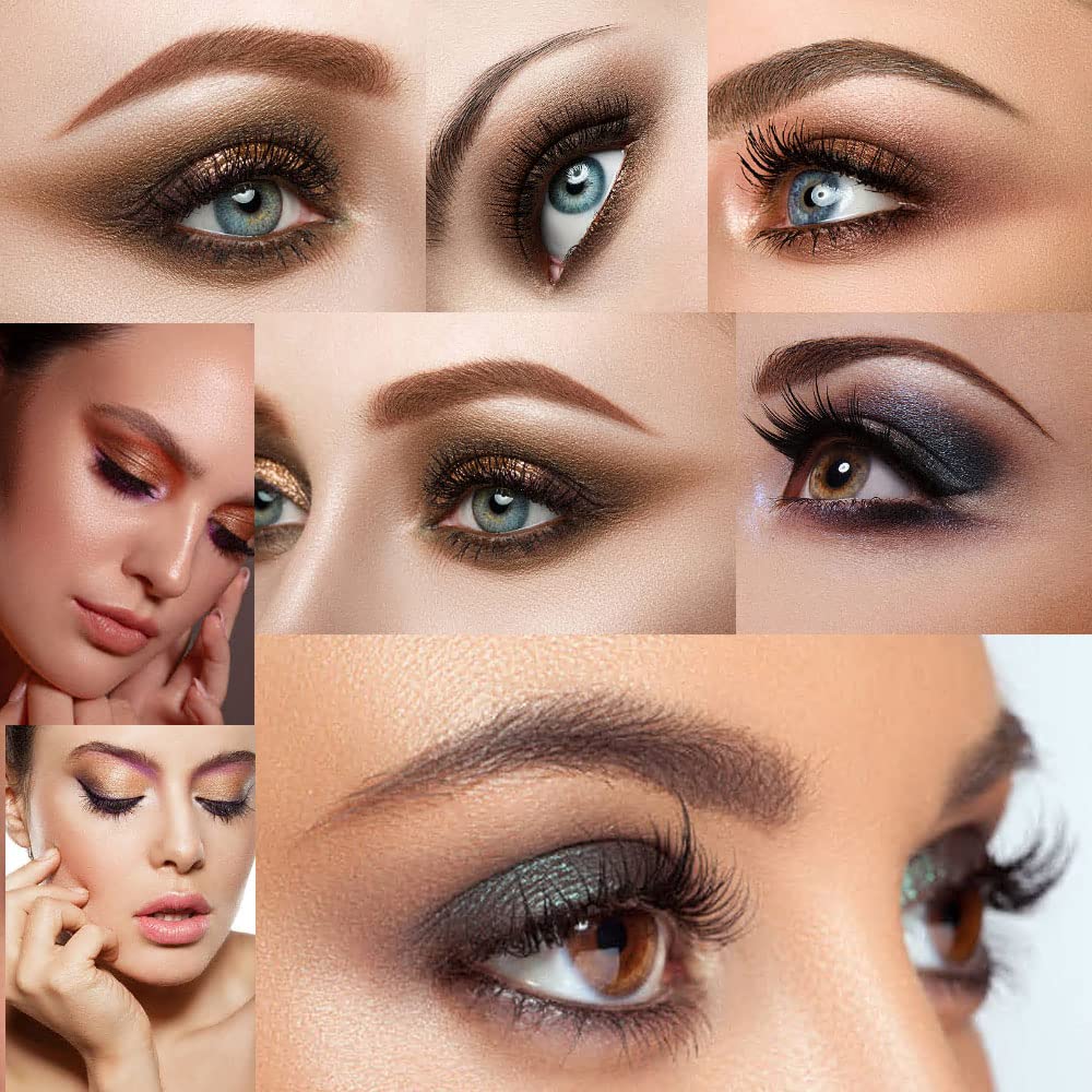 Glitter Eyeshadow Pallet Makeup Sets, 9 Colors Shimmer Sparkle Eyeshadow Palette Diamond Bright Makeup Shimmery Sparkly Glittery Highly Pigmented Waterproof Long-lasting Eye Shadow Palette