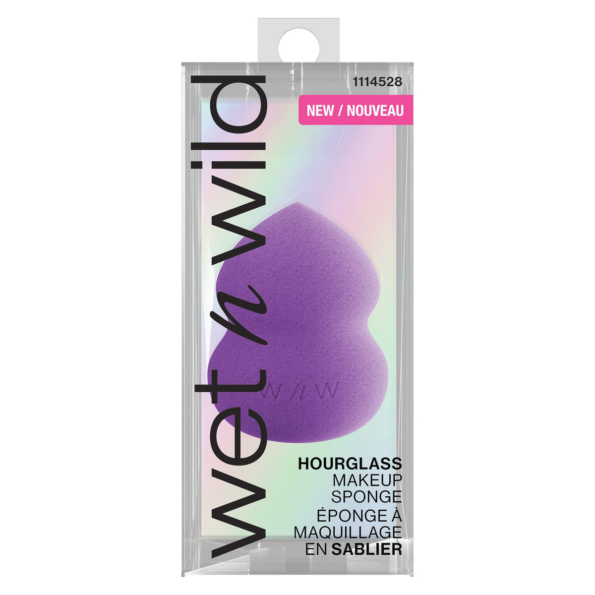 wet n wild Makeup Sponge - Low Product Absorption for Streak-Free Application, Effortless Blending Beauty for a Smooth Professional Looking Finish, Cruelty-Free & Vegan-Hourglass