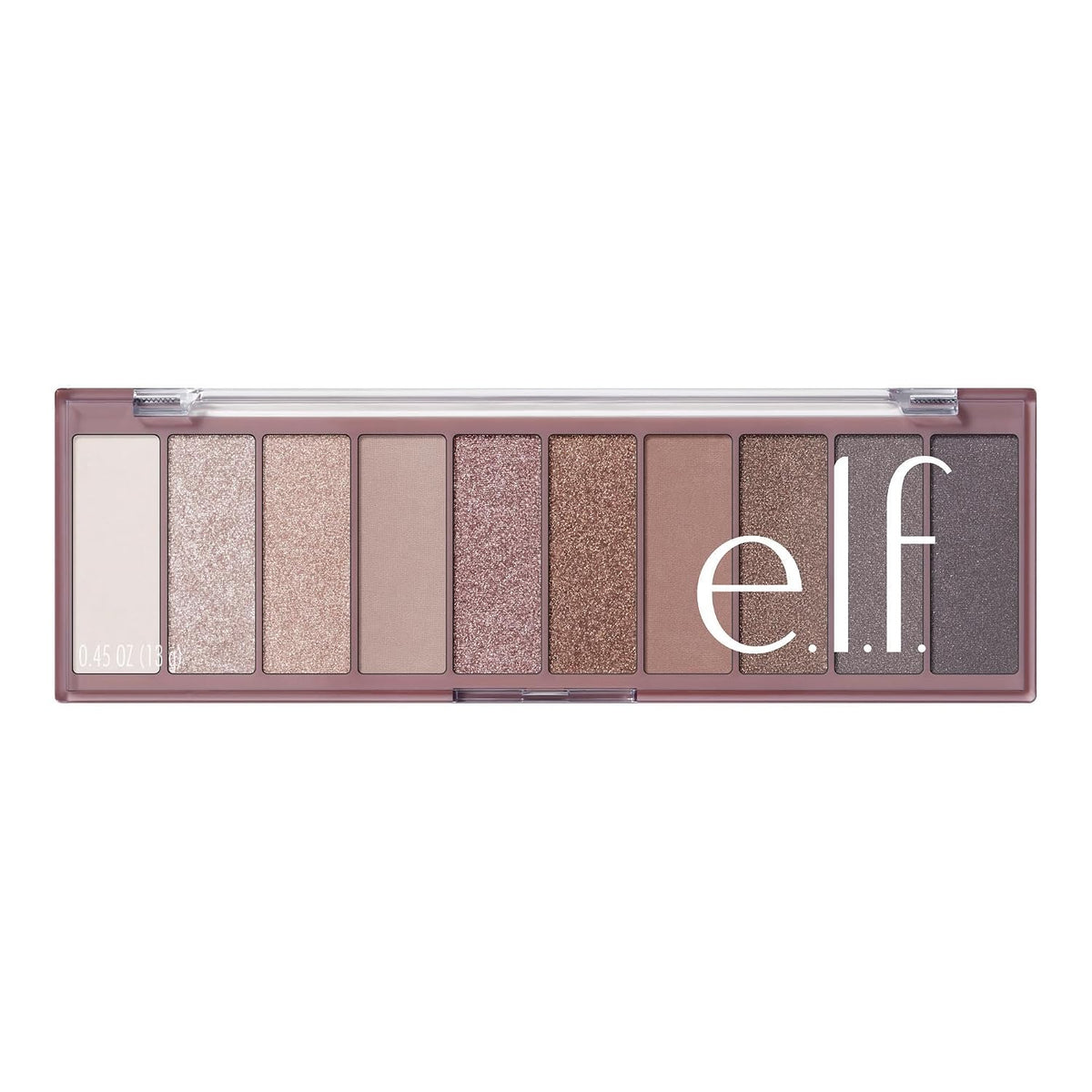 e.l.f. Perfect 10 Eyeshadow Palette, Nude Rose Gold