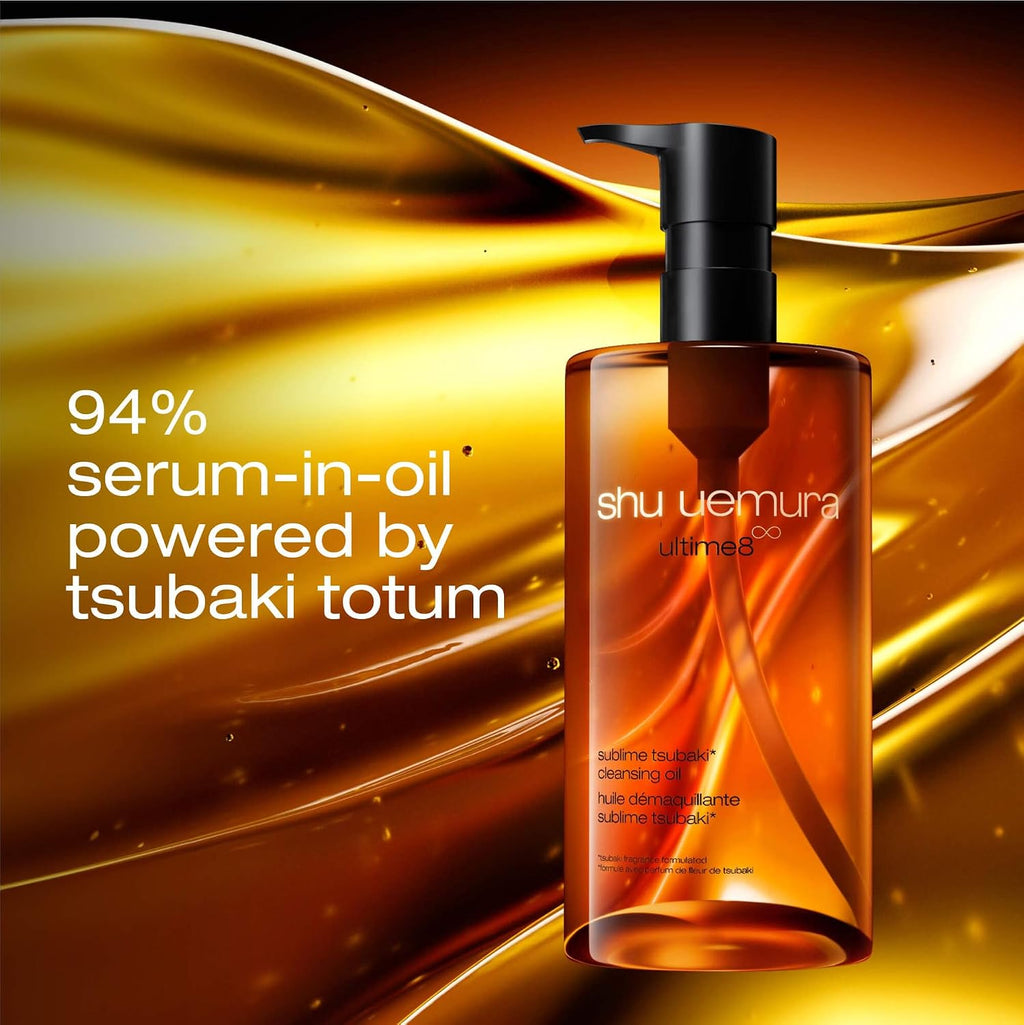 shu uemura Ultime8 Sublime Tsubaki Cleansing Oil, Gentle Makeup Remover