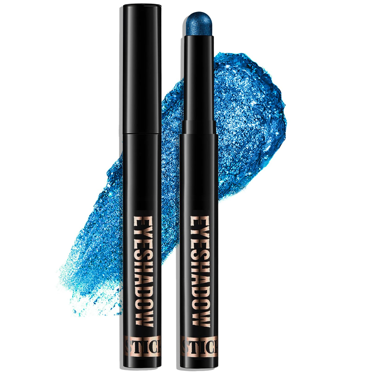 Eyeshadow Stick Light Taupe, Matte Cream Eye Shadow Stick Waterproof Nude Neutral Eyeliner Brightener Pencil Crayon Long-Lasting Eye Highlighter Makeup for Older Women Easy to Use High Pigmented