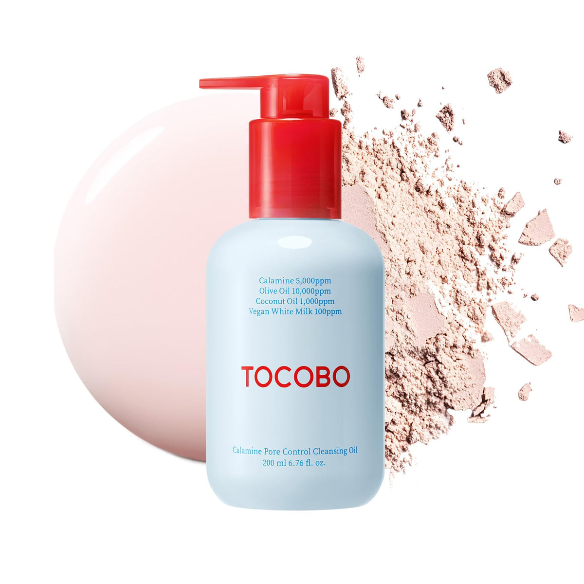 TOCOBO Calamine Pore Control Cleansing Oil 200ml / 6.76 fl oz | Blackheads, Make-up Cleansing, Pore Care, Deep Cleansing, mothers day
