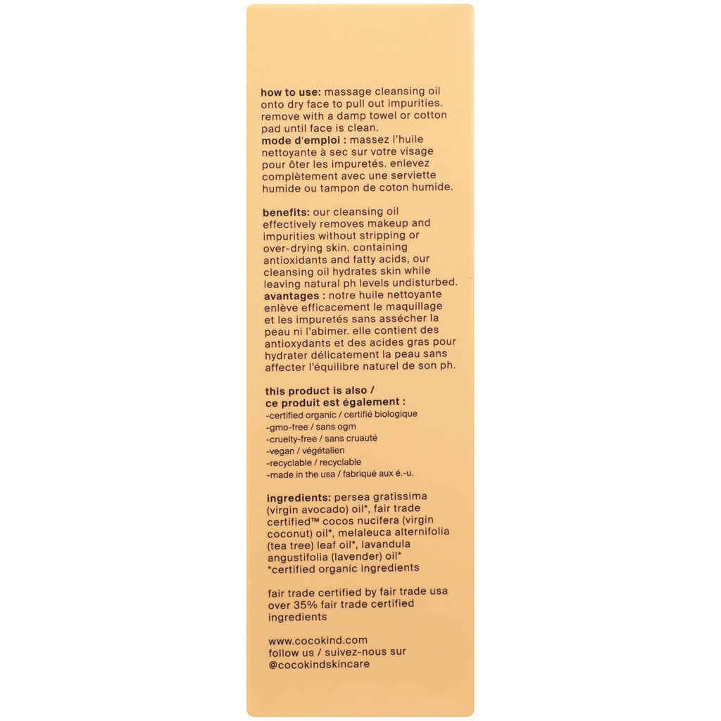 Cocokind Organic Facial Cleansing Oil