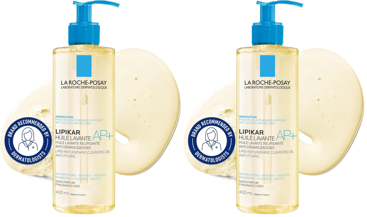 La Roche-Posay Lipikar AP+ Gentle Foaming Cleansing Oil, with Shea Butter