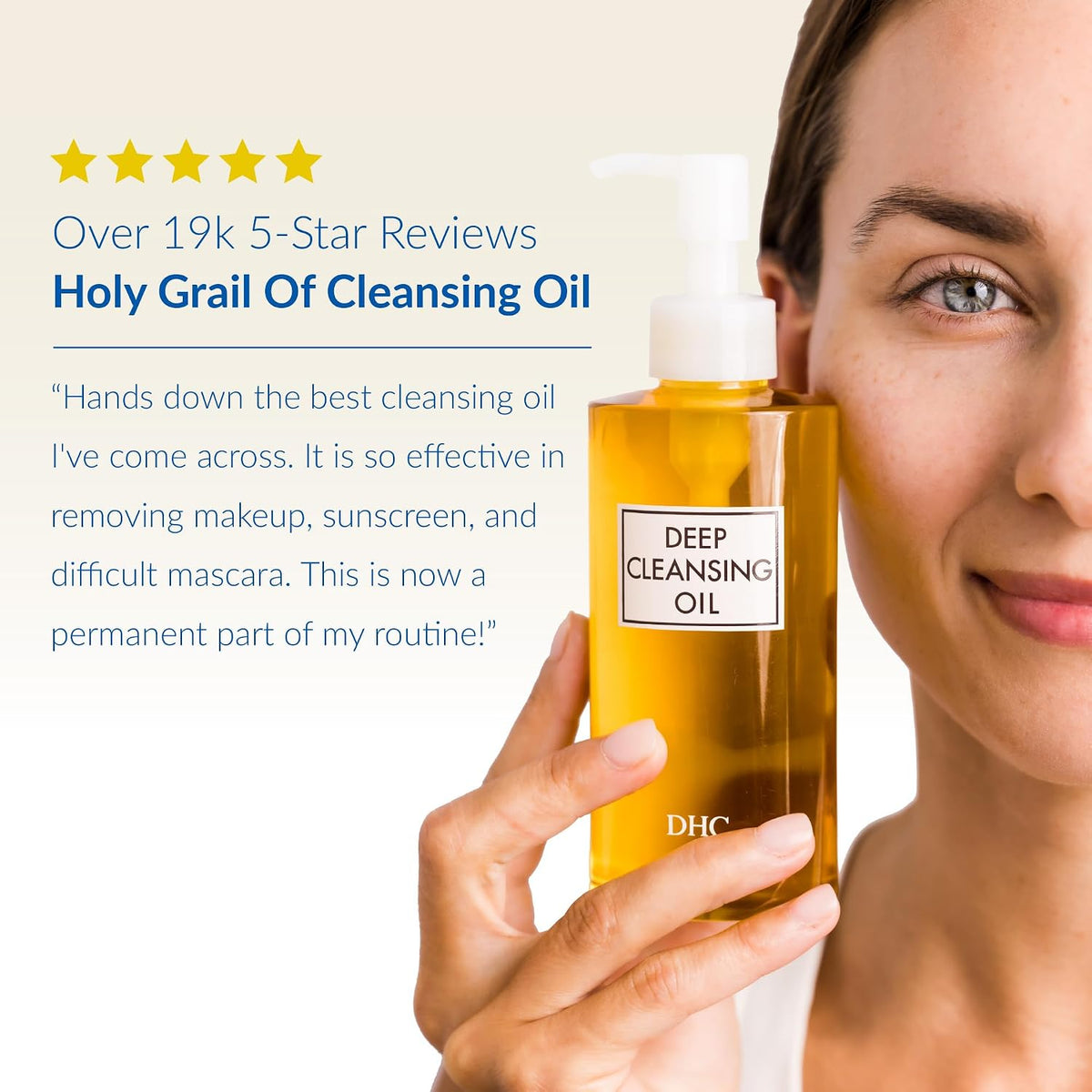 DHC Deep Cleansing Oil, Makeup Remover, Gentle Oil Cleanser, 6.7 oz