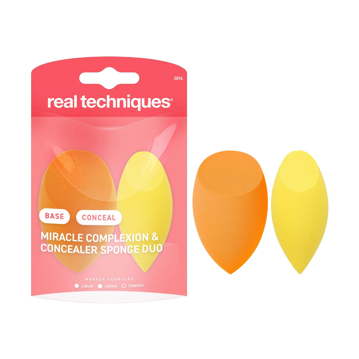 Real Techniques Miracle Complexion Sponge + Concealer Sponge Duo