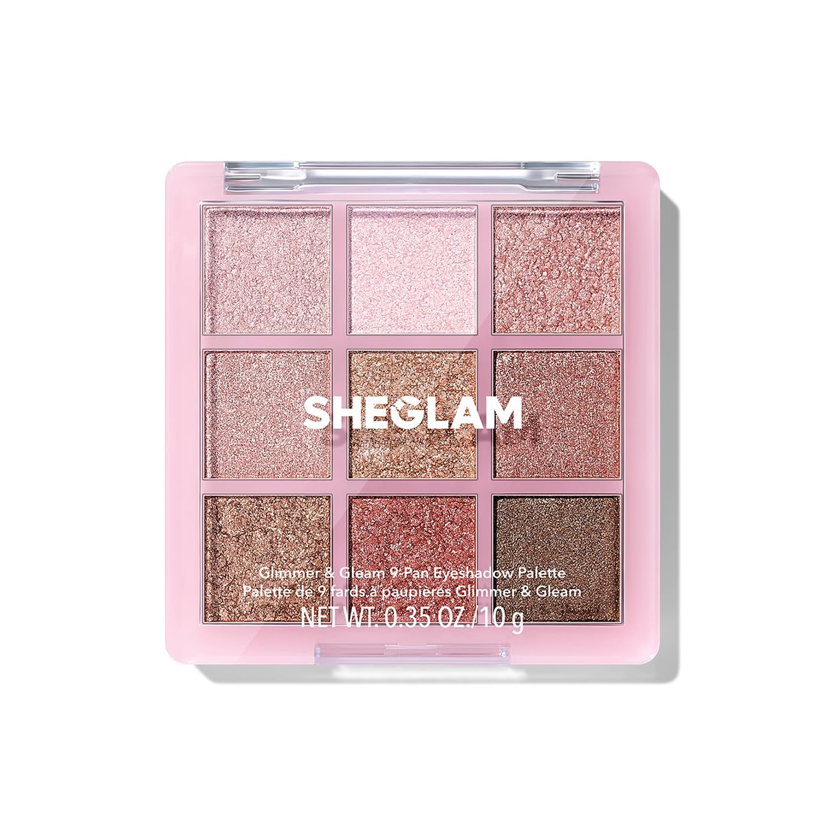 SHEGLAM Eyeshadow Palette 9-Color Ultra-pigmented Shimmer & Matte Shades, Vegan & Cruelty-free-Coffee Shop
