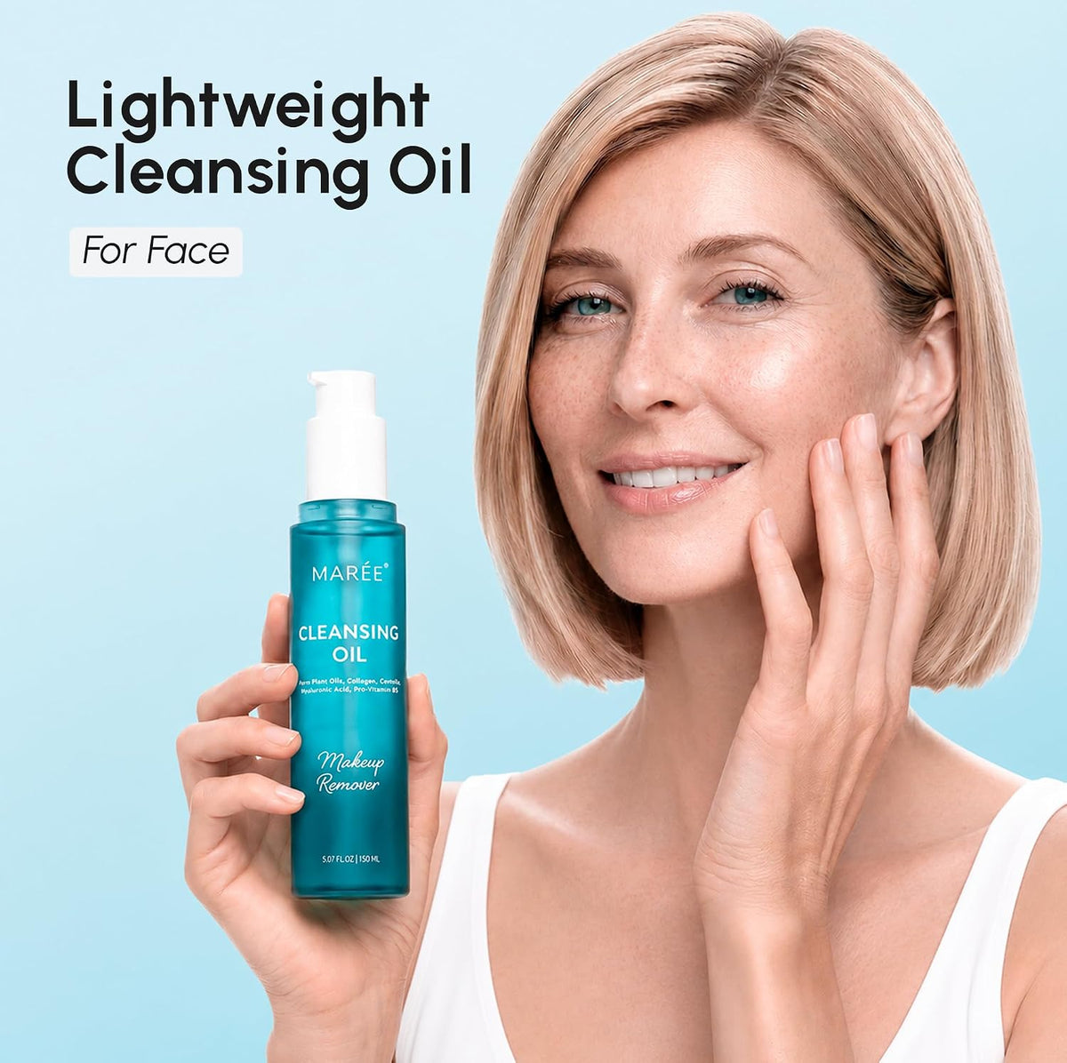 MAREE Deep Cleansing Oil – Makeup Remover for Sensitive Skin
