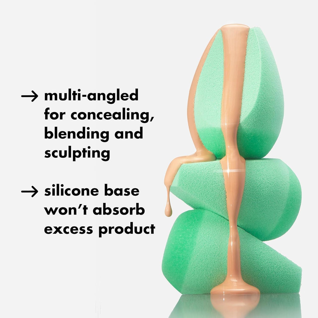 e.l.f. Halo Glow Angled Silicone Face Sponge