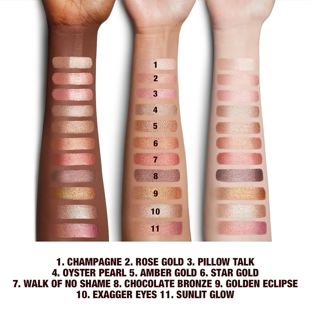 Charlotte Tilbury Eyes to Mesmerize Cream Eyeshadow - Long-Lasting Single Eyeshadow - Water-Infused Metallic Formula with Vitamin E for Crease-Resistant Wear