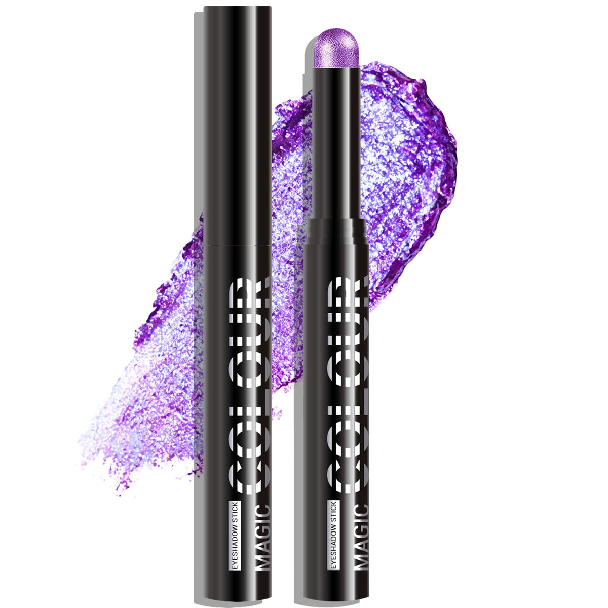 Eyeshadow Stick Light Taupe, Matte Cream Eye Shadow Stick Waterproof Nude Neutral Eyeliner Brightener Pencil Crayon Long-Lasting Eye Highlighter Makeup for Older Women Easy to Use High Pigmented