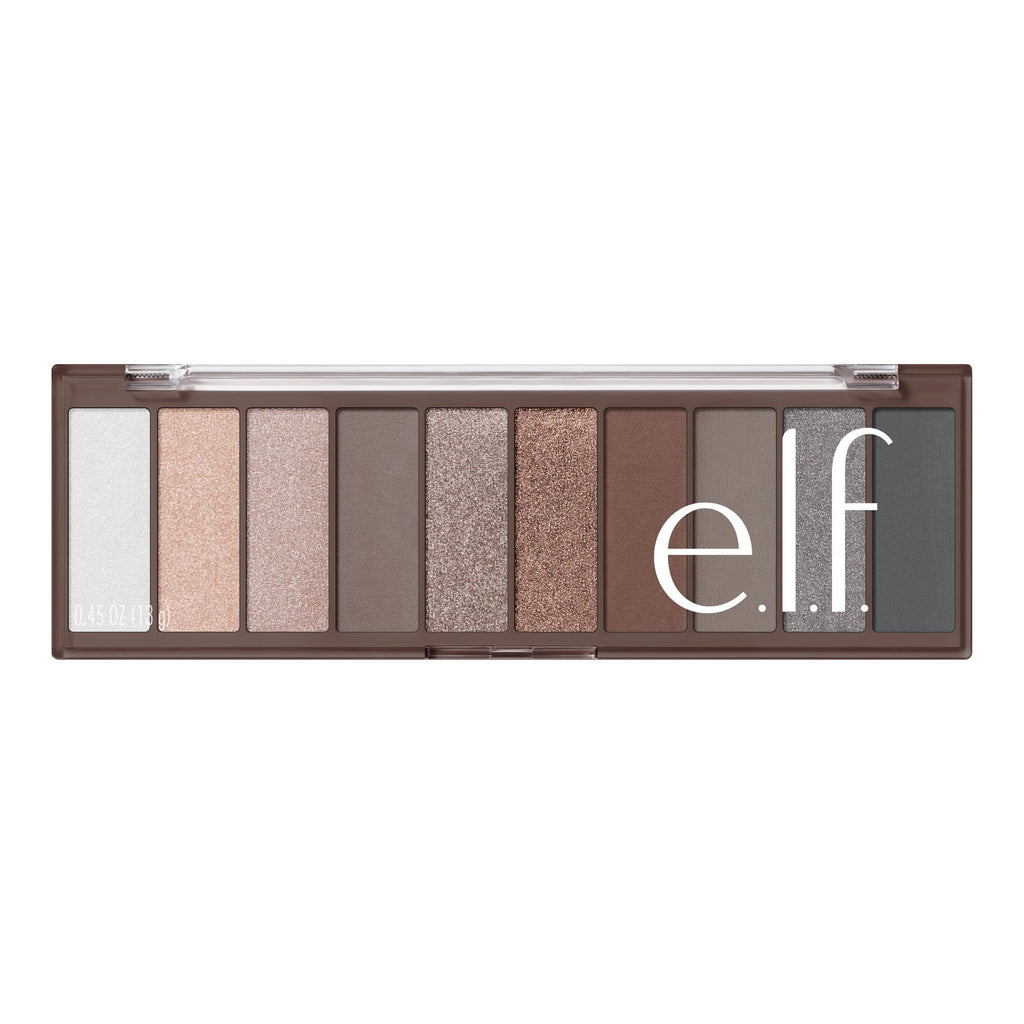 e.l.f. Perfect 10 Eyeshadow Palette, Nude Rose Gold