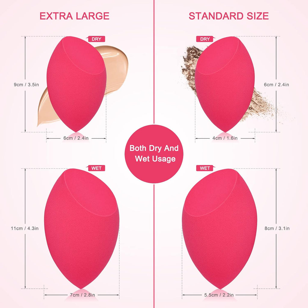 EXTRA LARGE 11CM Make Up Beauty Sponges Blender BIG for Face & BODY