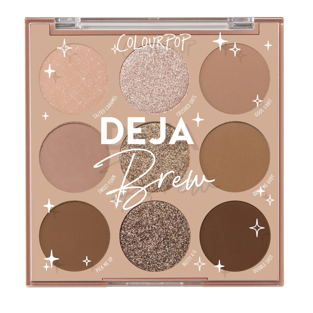 ColourPop Blowin' Smoke Eyeshadow Palette - Silver & Smokey Eye Eyeshadow Palette with Metallic & Matte Finishes - High-Pigment Eye Makeup with Long-Wearing Formula (0.3 oz)
