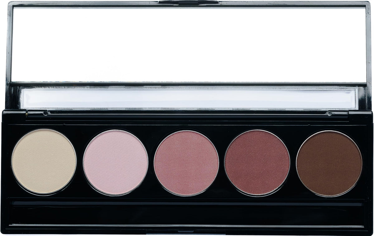 Pure Ziva Smokey Plum Dark Purple Violet Brown Matte Opaque Pressed Powder Single Eyeshadow; Talc, Paraben & Cruelty Free