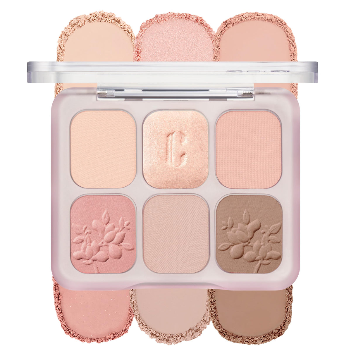 CLIO Muse Master Eyeshadow Palette, Korean Royal Heritage Edition, Baked Cream Powder Formula, Neutral Beige 6-Color with Matte & Shimmer for Daily Makeup, Safe for Sensitive Eyes (03 BEIGE ONE STEP)