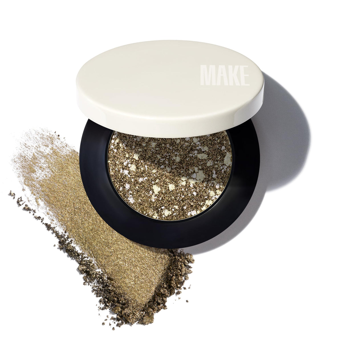 MAKE Beauty Multi-Chromatic Eyeshadow - Single Shade - Quartz, Taupe